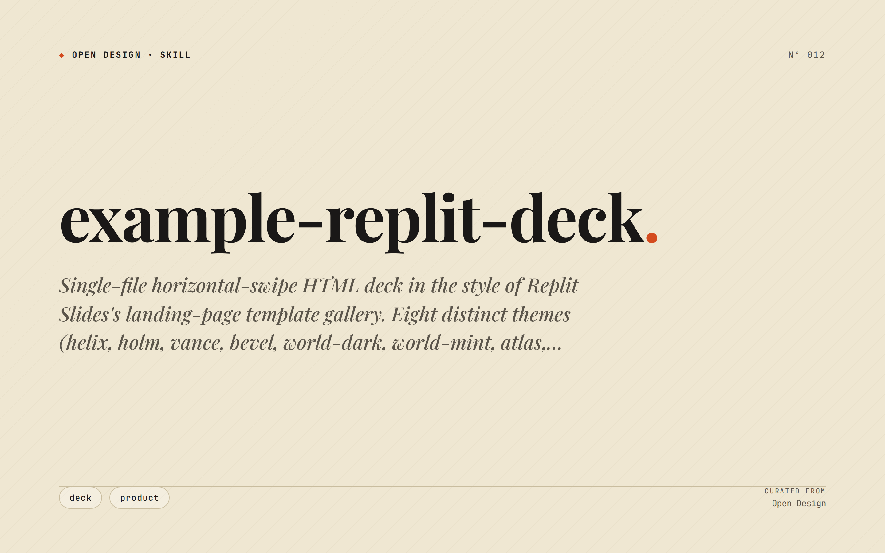 Replit Deck preview